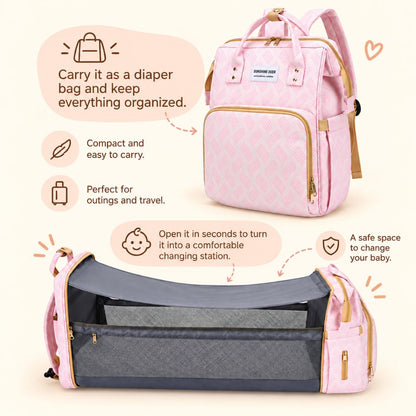 2-in-1 Changing Backpack